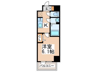 ｽﾌﾟﾗﾝﾃﾞｨｯﾄﾞ天王寺ﾊﾟｰｸｻｲﾄﾞの物件間取画像